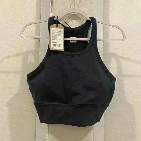 NWT prAna  Becksa™ Bralette Best-Seller Sz L MSRP$65 in Navy - Picture 4 of 6